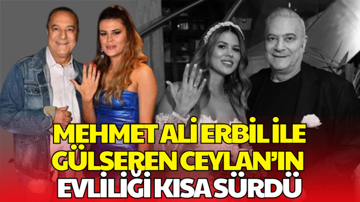 Mehmet Ali Erbil ile Gülseren Ceylan Boşanma Kararı Aldı